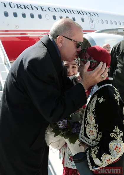 Başkan Erdoğan’a Konya’da sevgi seli