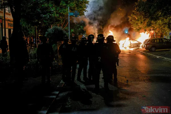 Fransa alev alev! 17 yaşındaki çocuğun polis tarafından öldürülmesi ülkeyi karıştırdı: Macron geri adım atmıyor - 2