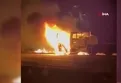 Kırıkkale'de seyir halindeki kamyonet alev topuna döndü!