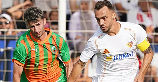 Turunucu yeşillilerden net galibiyet! Alanyaspor - Kayserispor: 2-0 | MAÇ SONUCU