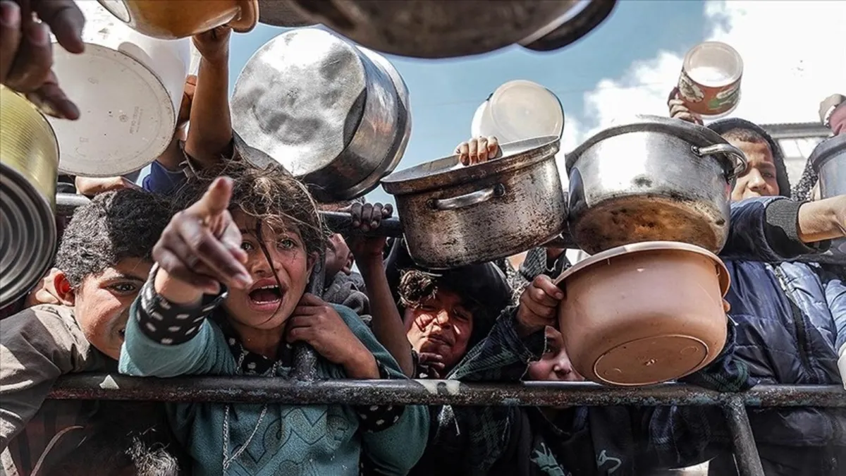 Katil İsrail zulme devam ediyor! Gazze'de açlık nedeniyle yaşamını yitirenlerin sayısı 169'a yükseldi