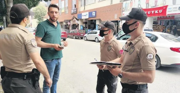 Bursa Da Maske Takmayan Gence Ceza Takvim