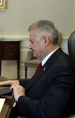 Başbakan Yıldırım Akar ve Fidan'ı kabul etti