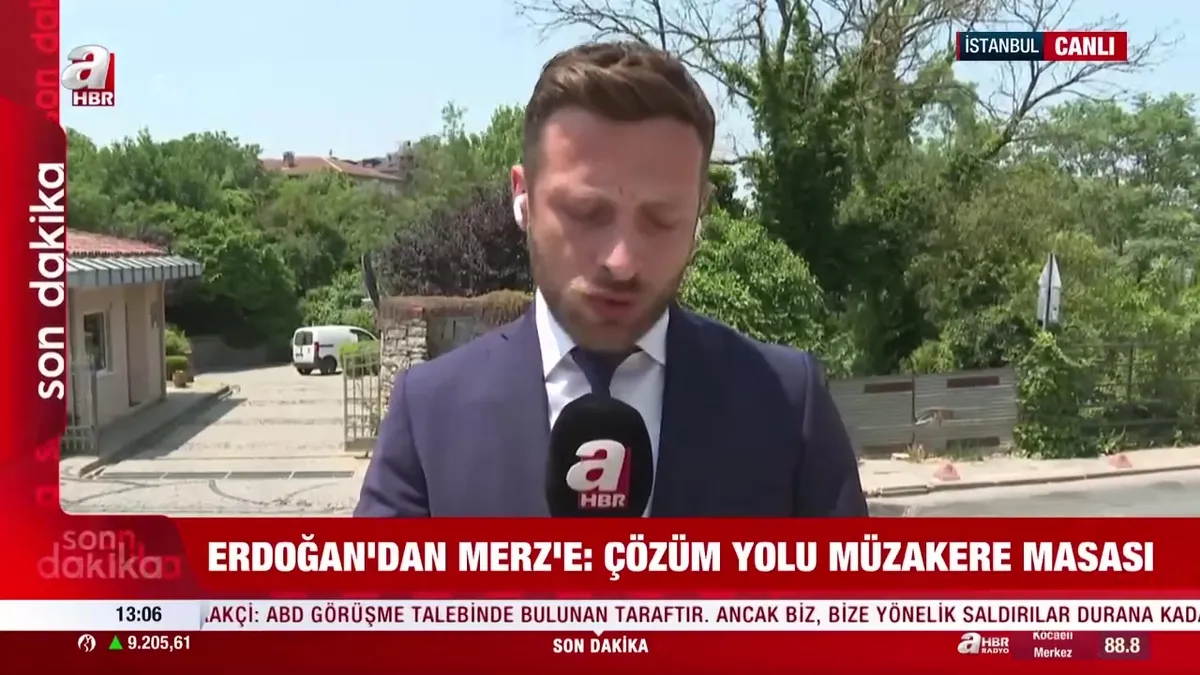Başkan Erdoğan Almanya Başbakanı Friedrich Merz'le görüştü!