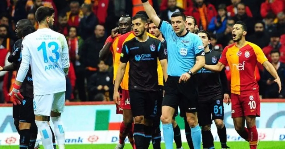 Galatasaray Trabzonspor Macinin Hakemi Umit Ozturk Icin Mhk Dan Flas Karar Takvim