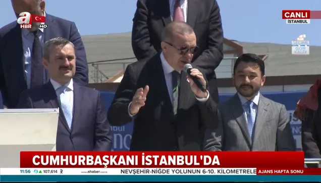 Cumhurbaşkanı Erdoğan İstanbul'da konuştu-4
