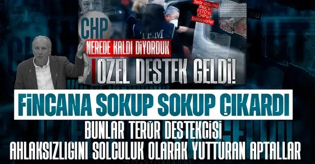 Muharrem İnce'den iftiracı Şebnem Korur Fincancı ve destekçilerine tepki: Bunlar terör destekçisi, ahlaksızlığını solculuk diye yutturan aptallar