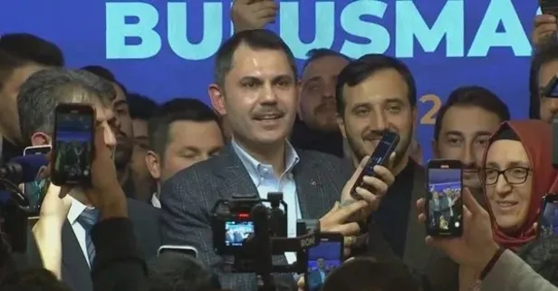 Başkan Erdoğan, Cumhur İttifakı'nın İBB Başkan adayı Murat Kurum'un katıldığı etkinlik programına telefonla bağlandı