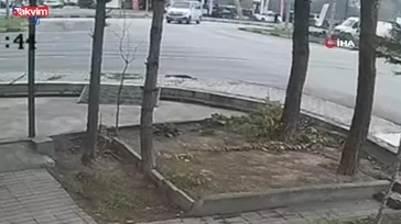 Karabük’te iki ayrı trafik kazası kamerada: 2 yaralı