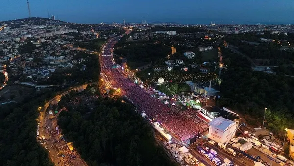 Başkan Erdoğan 15 Temmuz Şehitler Köprüsü'nde konuştu-8