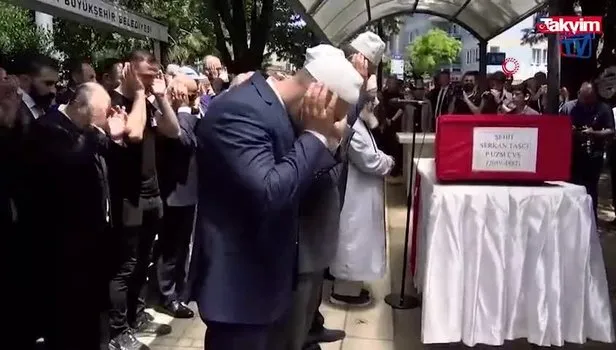 Pençe-Kilit şehidi Serkan Taşçı son yolculuğuna uğurlandı... Geriye o mesajı kaldı