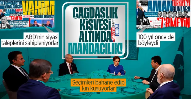 7'li koalisyonun çağdaşlık kisvesi altındaki Amerikan mandacılığı!