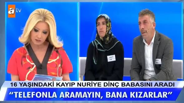 Müge Anlı'da aranan Nuriye Dinç'ten korku dolu telefon! 16 yaşında ve ikinci kez kayboldu...-3