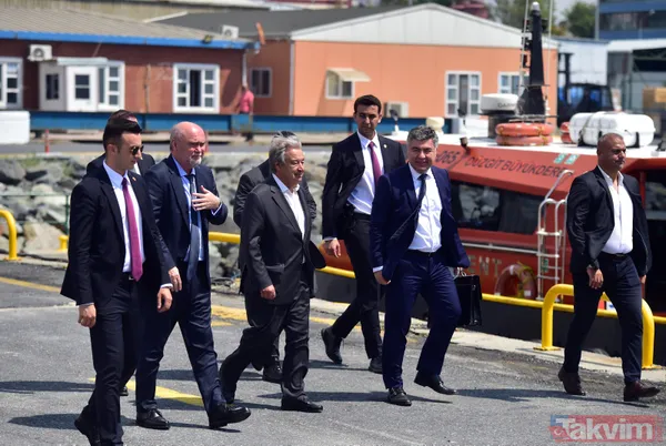 BM Genel Sekreteri Antonio Guterres, Zeyport'ta denetimlerde bulundu - 12
