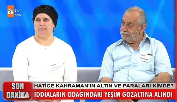 Hatice Kahraman'ın eşinin getirdiği Yeşim Yağcı, 130 bin lira değerindeki altınlarını çaldı-1