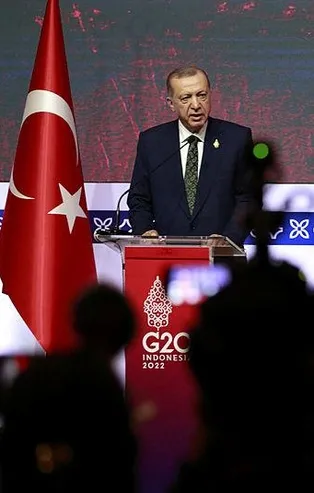 Başkan Erdoğan'ın G20 Zirvesi'ndeki basın toplantısına gazetecilerden yoğun katılım: "Herhalde bitirmeye niyetiniz yok"