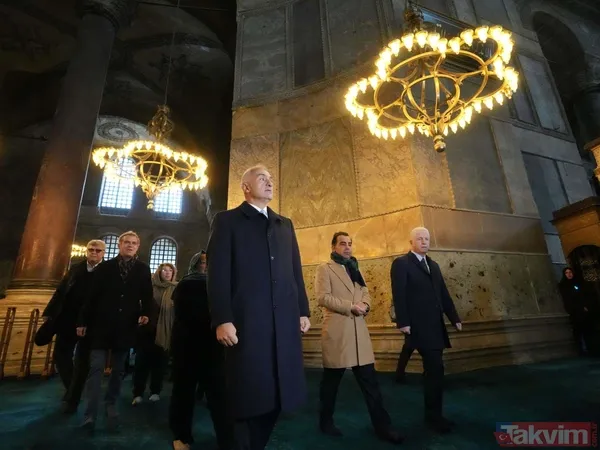 En kapsamlı restorasyon! Bakan Ersoy açıkladı: Ayasofya'da 7 tünel hattını da belgeledik - 14