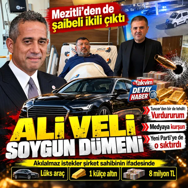 Mezitli soruşturmasından Ali Mahir Başarır ve Veli Ağbaba çıktı! Silahlı saldırıların azmettiricisi Ahmet Serkan Tuncer