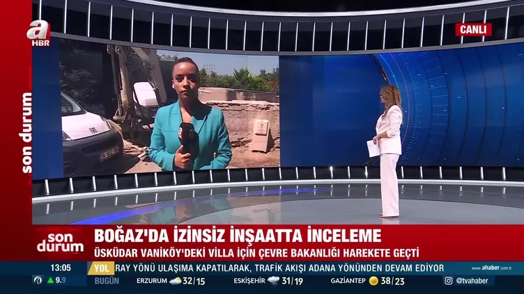 Boğaz’da izinsiz inşaata soruşturma!