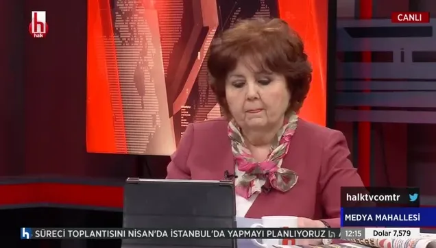 CHP yandaşı Halk TV'de yalan üstüne yalan! Emin Çapa ve Ayşenur Arslan, Ali Erbaş ve İslam'ı hedef aldı