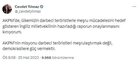 Son dakika: Avrupa Konseyi Parlamenterler Meclisi'nin skandal FETÖ raporuna Türkiye'den tepki: Utanç verici-6