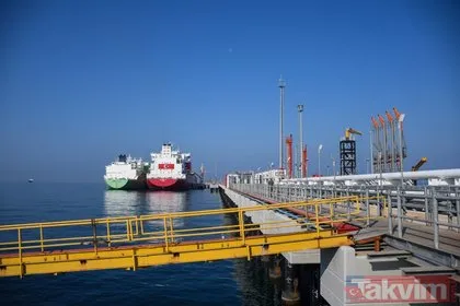 SON DAKİKA: Türkiye’nin ilk LNG yüzer sıvı doğal gaz depolama ve gazlaştırma gemisi Ertuğrul Gazi’ye ilk nakil başladı