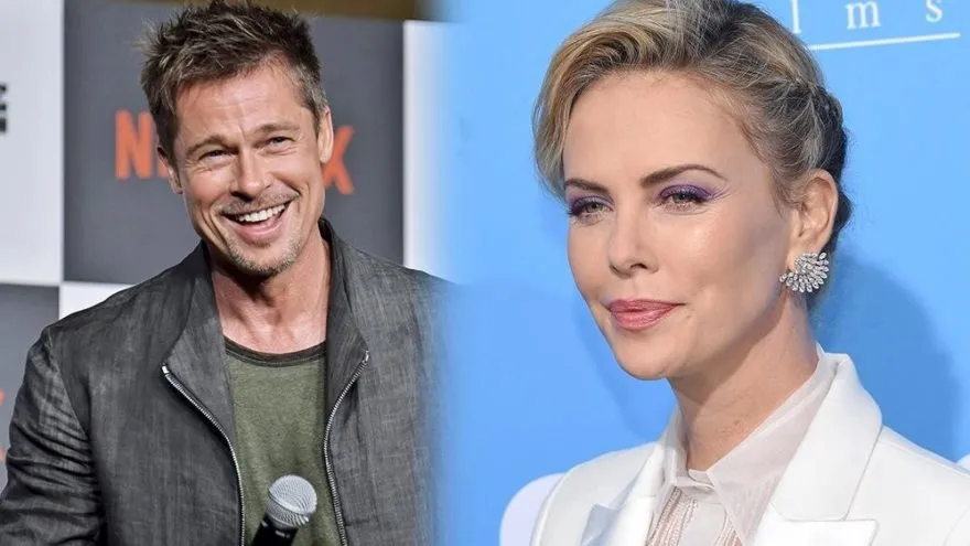 Angelina Jolie'den ayrılan Brad Pitt Charlize Theron ile birlikte! İlişkinin başlamasını sağlayan kişi ise Sean Penn! - 2