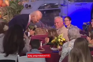 Biden yine saçmaladı: Ne güzel kulakların var