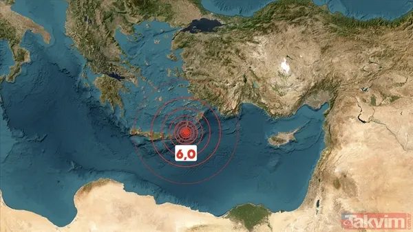 Depremin Merkezi Afrika Ve Avrasya'nın Kesişim Noktasında Afad Verilerine Göre Depremin Merkez Üssü Akdeniz Açıkları Olup, Muğla'nın Datça İlçesine Yaklaşık 155...