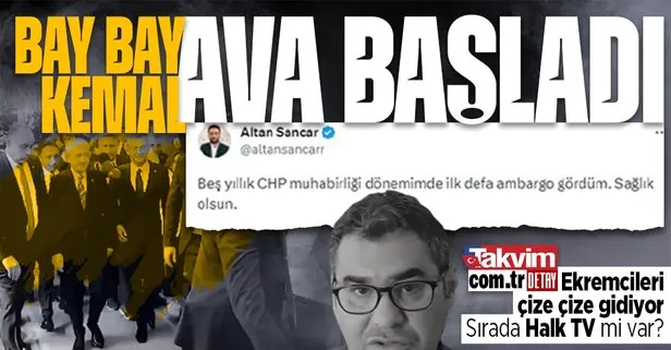 Kemal Kılıçdaroğlu’ndan Ekrem İmamoğlu medyasına çizik! Altan Sancar ambargo yedi... Enver Aysever işaret fişeğini yaktı