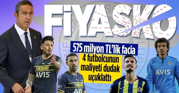 Gustavo, Sosa, İrfan Can ve Berisha umutları boşa çıkardı! 4 futbolcunun maliyeti dudakları uçuklattı