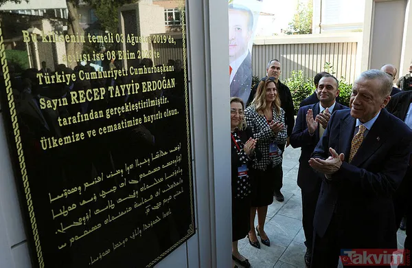 Başkan Erdoğan'dan Kanuni Sultan Süleyman vurgusu! Mor Efrem Süryani Kadim Ortadoks Kilisesi'ni Kanuni'nin sözü ile açtı - 17