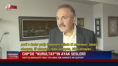 Mehmet Sevigen CHP’deki kara para gerçeğini  A Haber’e anlattı, Kılıçdaroğlu’na çağrı yaptı: Bu kara lekenin altından kalkamayız