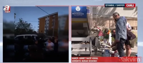 İstanbul'da 90'ları aratmayan görüntüler! Sular kesik... Mahalleli elde bidon tanker peşinde koşuyor: Perişan haldeyiz - 7