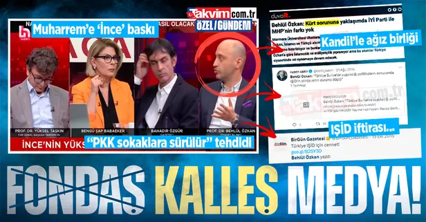 Muharrem İnce'ye 'Kılıçdaroğlu' baskısı skandal boyuta ulaştı! Halk TV'de 2015 örnekli "PKK’lılar yine sokaklara sürülür" tehdidi