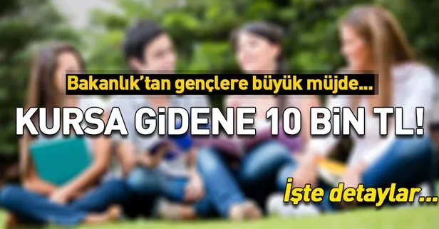 İŞKUR'dan gençlere 10 bin TL destek!