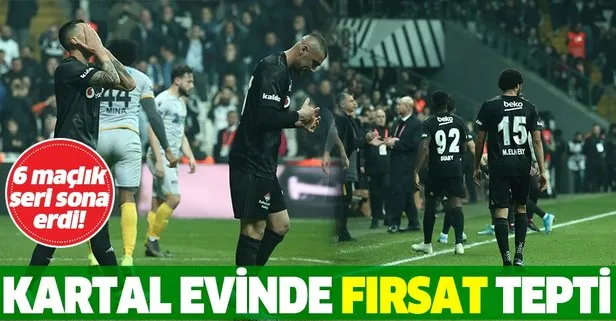 Kartal evinde fırsat tepti! Beşiktaş 0-2 Yeni Malatyaspor MAÇ SONUCU