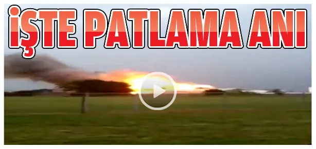 İşte büyük patlama anı