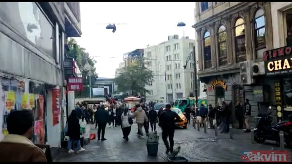 Taksim İstiklal Caddesi'ndeki patlamada terör izi! Şüpheli kadının banka bıraktığı çanta ve patlama: Ekipler teyakkuzda - 4