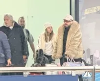 Havalimanında yakalandılar! Aşk yolcuları Barcelona’ya gidiyor