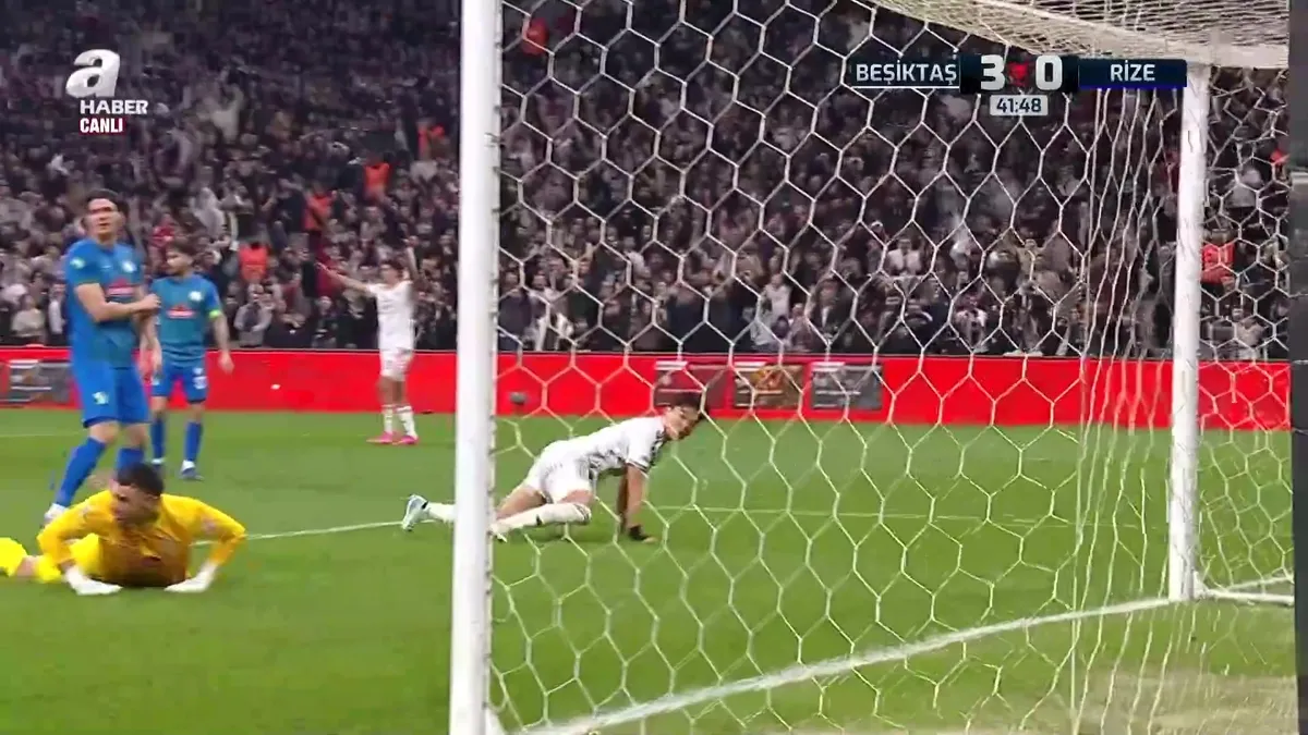 GOL | Beşiktaş 3-0 Çaykur Rizespor