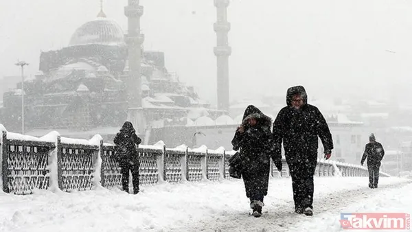 Meteoroloji İstanbul'u şimdi de turuncu kod ile uyardı! Kar yağışı devam edecek mi? | 25 Ocak 2022 HAVA DURUMU - 14