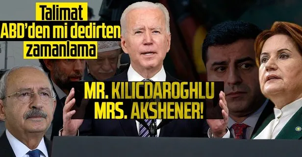 ABD’den talimatı alan Kılıçdaroğlu ve Akşener teröristlere kalkan oldu!