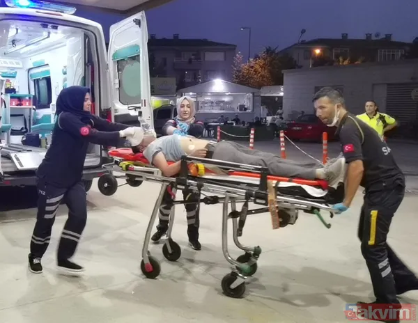 Bursa'da dolmuş durağında eşini başından vurarak öldürdü intihara kalkıştı - 1