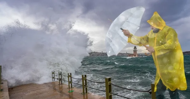 Hafta sonu fırtına geliyor sağanak gücünü artıracak! MGM uyardı: Sıcaklıklar 6 derece düşüyor