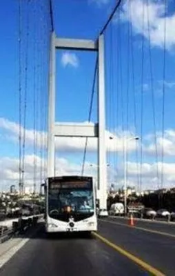 Metrobüsler FSM Köprüsü'nü kullanıyor!