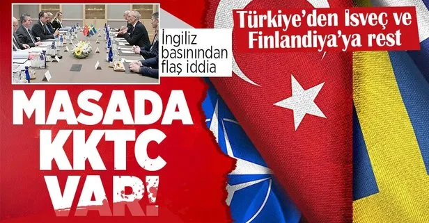 İngiliz basınından flaş iddia! İsveç ve Finlandiya’nın NATO üyeliğinde masada KKTC statüsü var!