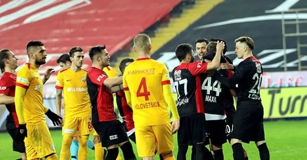 Gaziantep FK - Kayserispor: 2-1 | Maç özeti