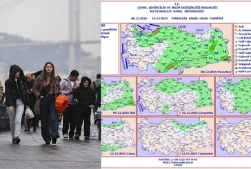 Soğuk dalga güçleniyor! Sarı kodlu kar ve fırtına alarmı verildi! İstanbul buz kesecek
