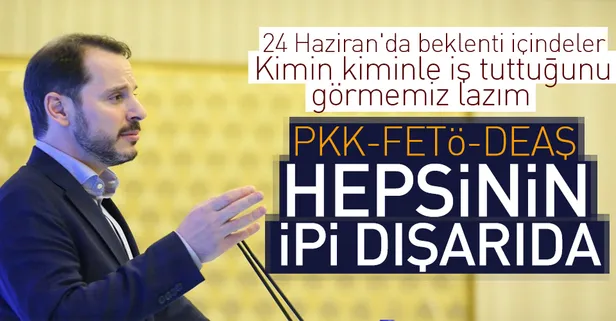 Bakan Berat Albayrak'tan kritik mesajlar